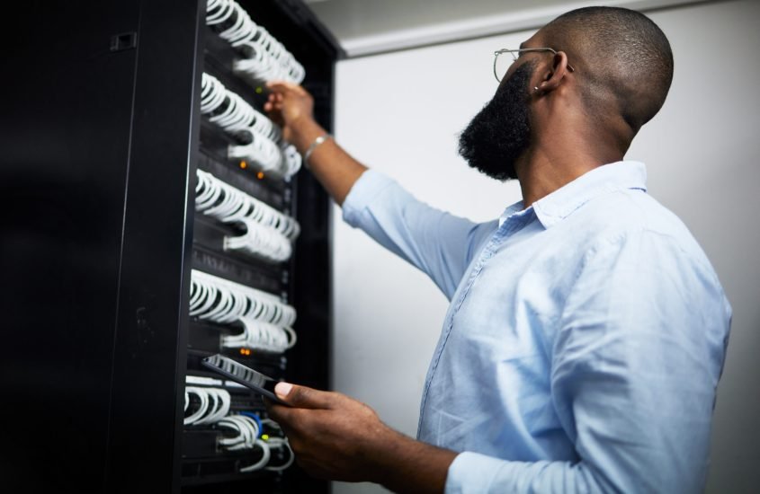 Nitro Fiber server room